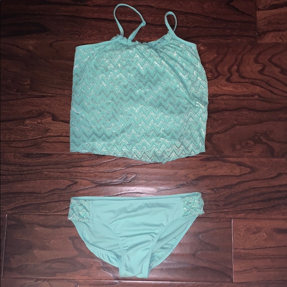 a two piece bikini